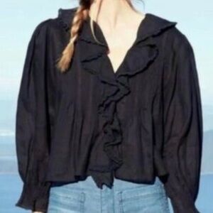 Doen Black River Blouse